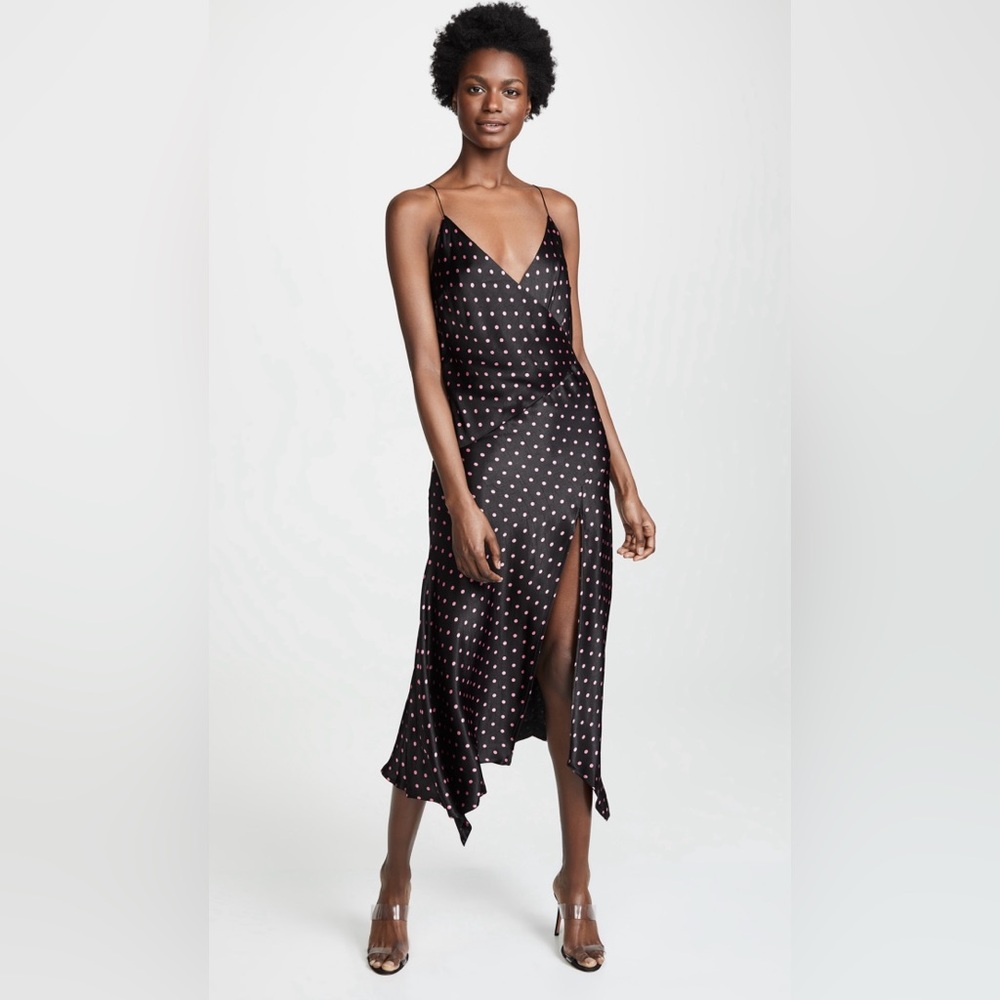 Bec + Bridge High/Low Satin Dress